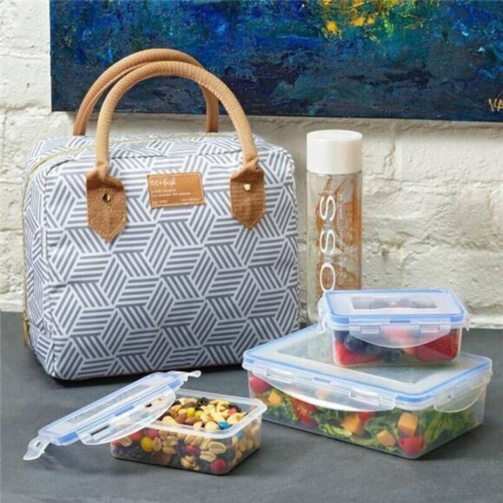 Lunch Bag Insulated Box Women Work School Kids Adult Kit Meal Prep‎ - Picture 5 of 8